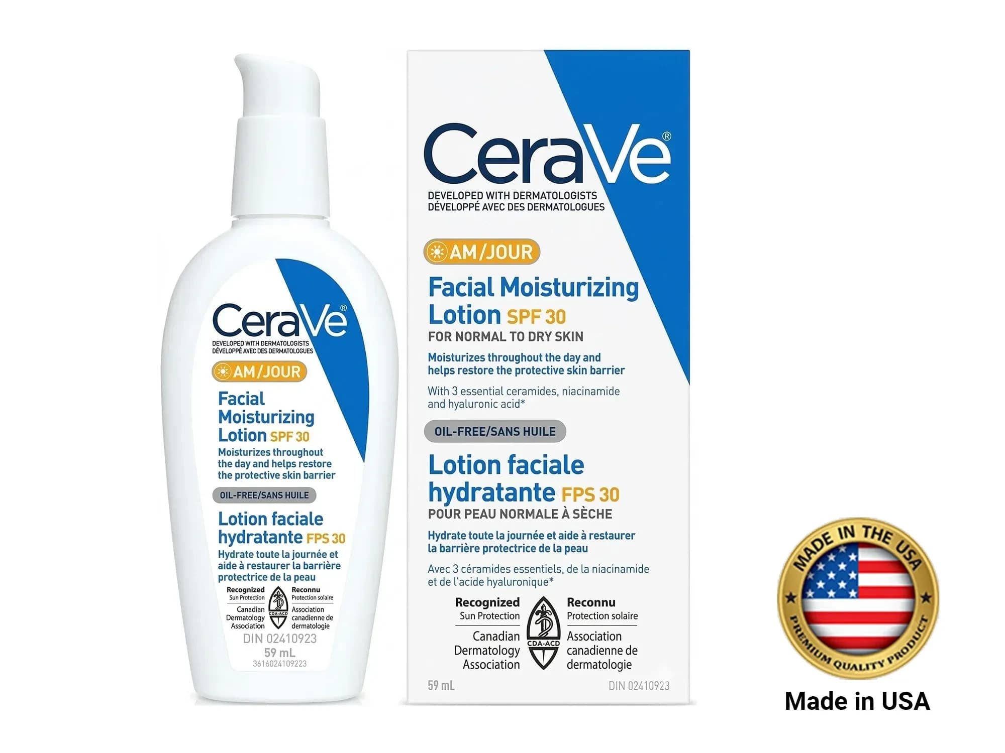 Cerave Facial Moisturizing Lotion AM SPF 30 59ml