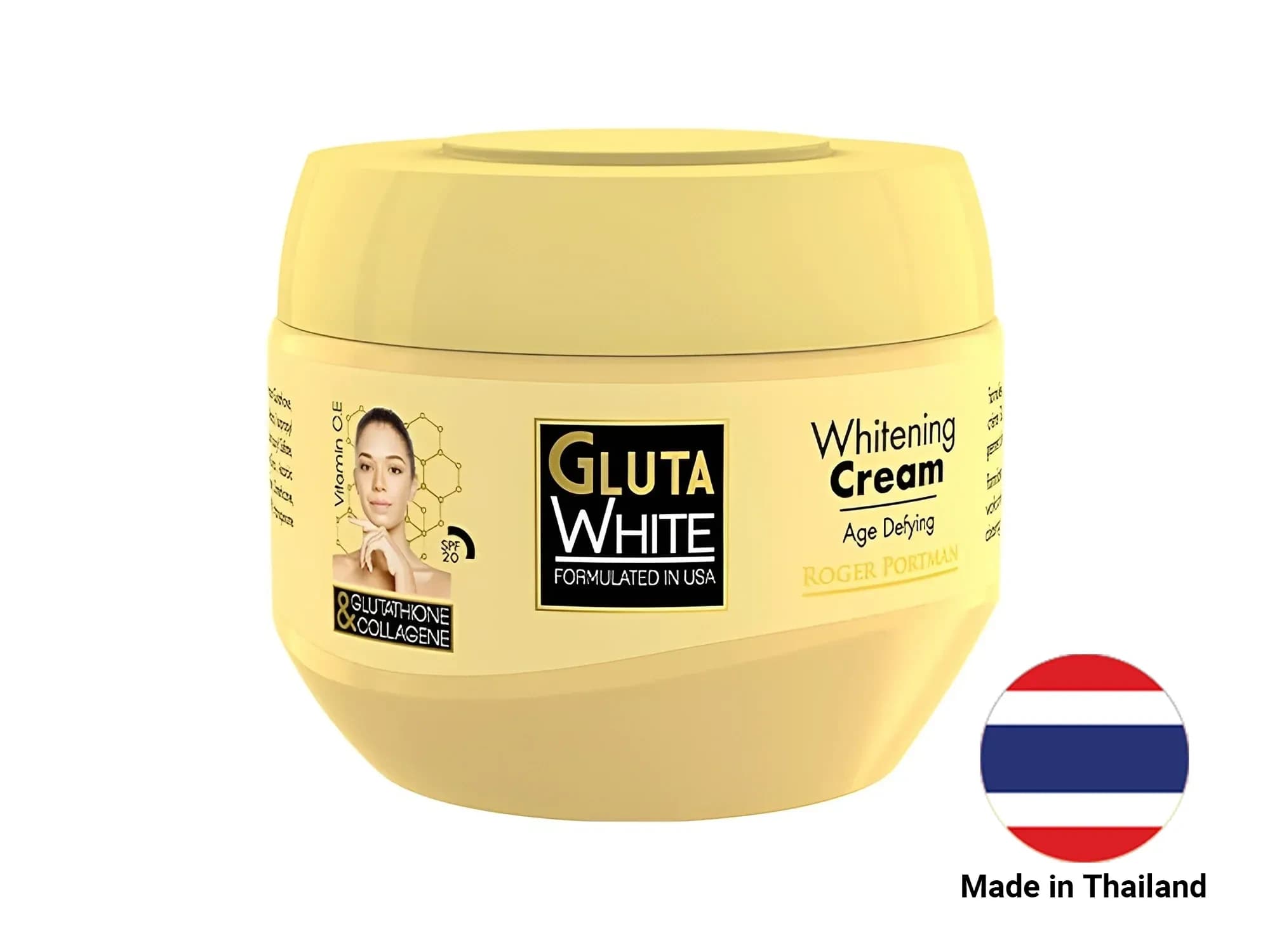 Gluta White Glutathione and Collagen Whitening Cream 125ml