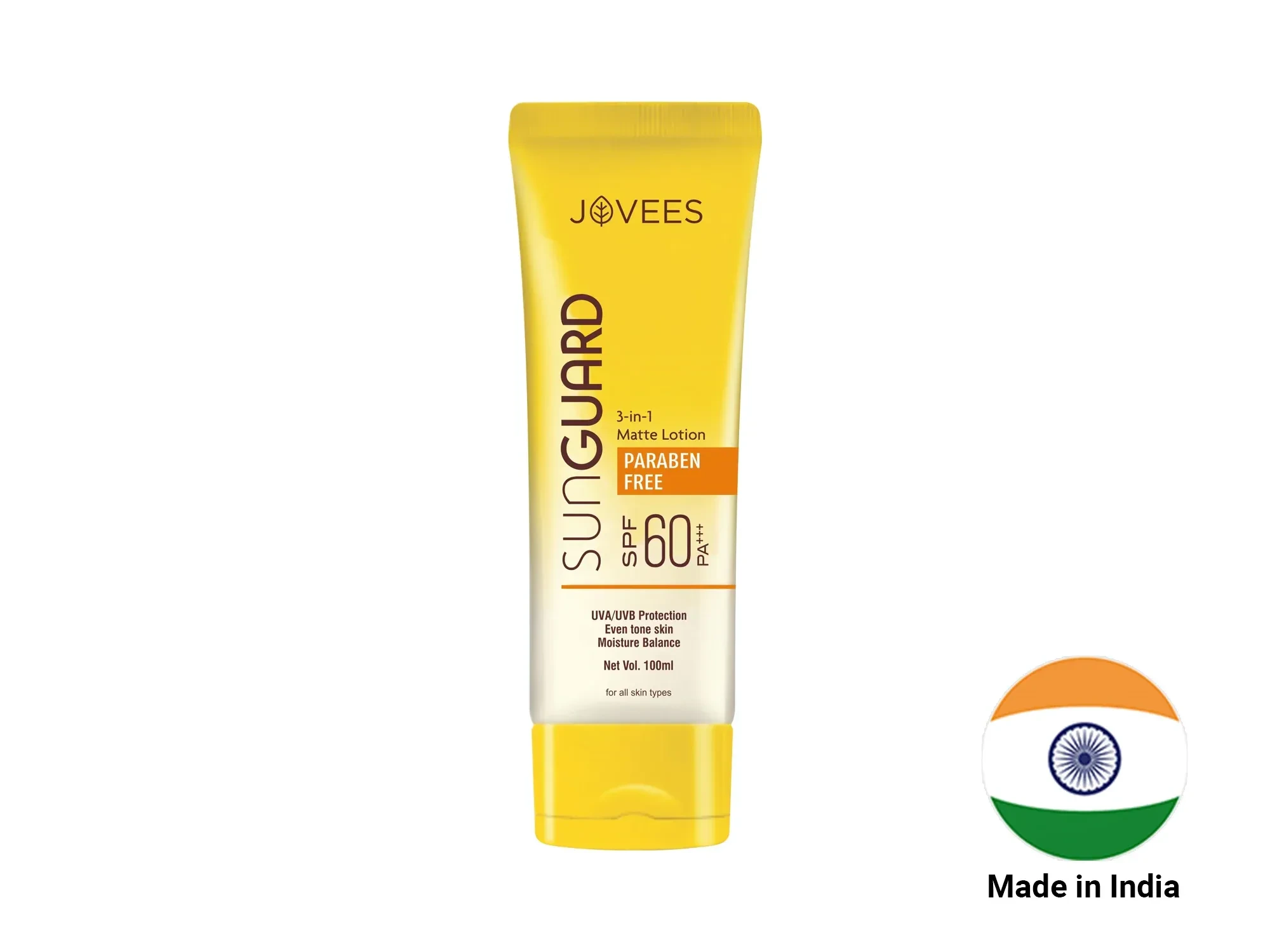 Jovees Sun Guard 3-in-1 Matte Lotion SPF 60 PA+++ 50ml