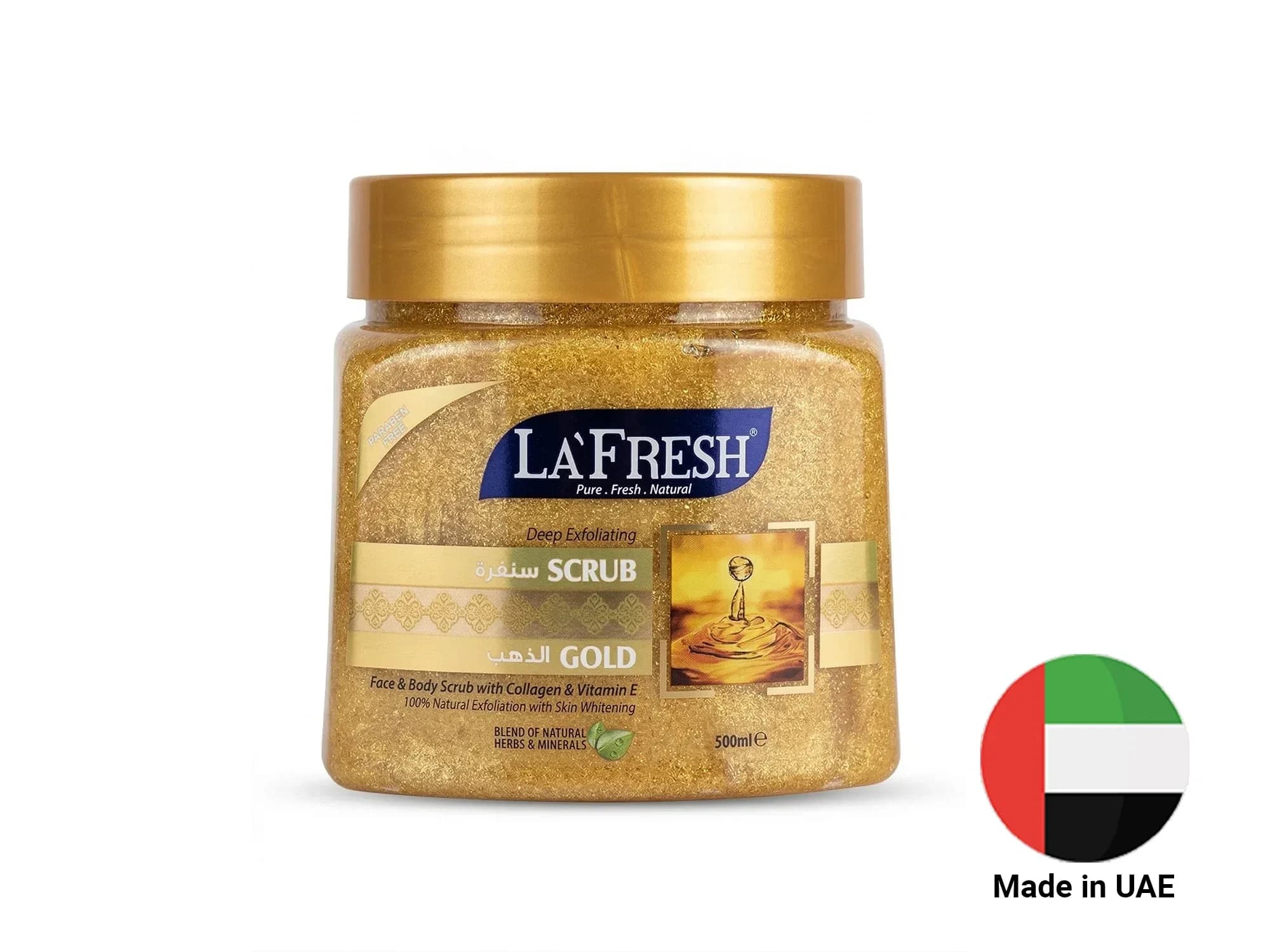 La Fresh Gold Scrub 500ml