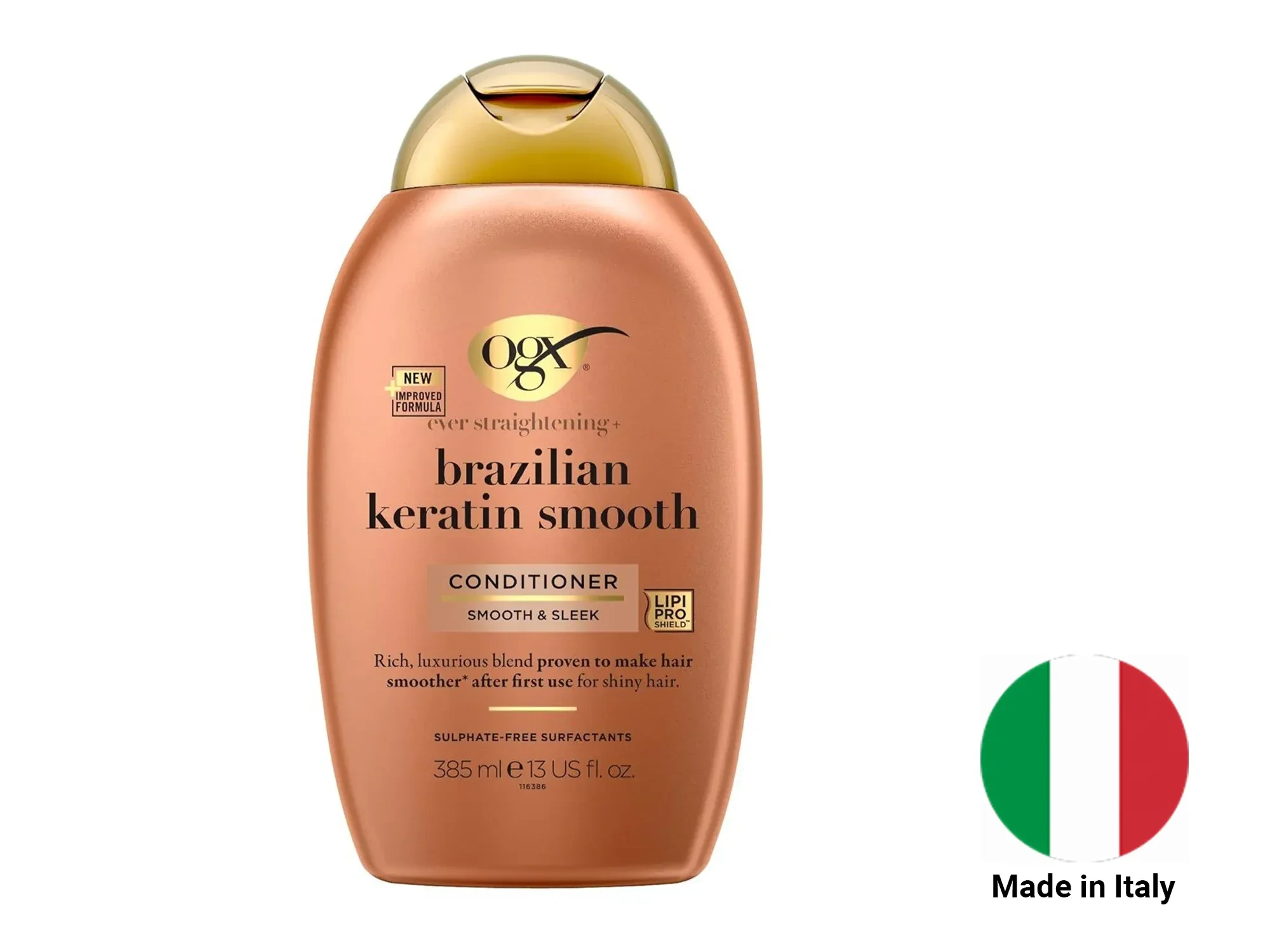 OGX Brazilian Keratin Smooth Conditioner 385ml