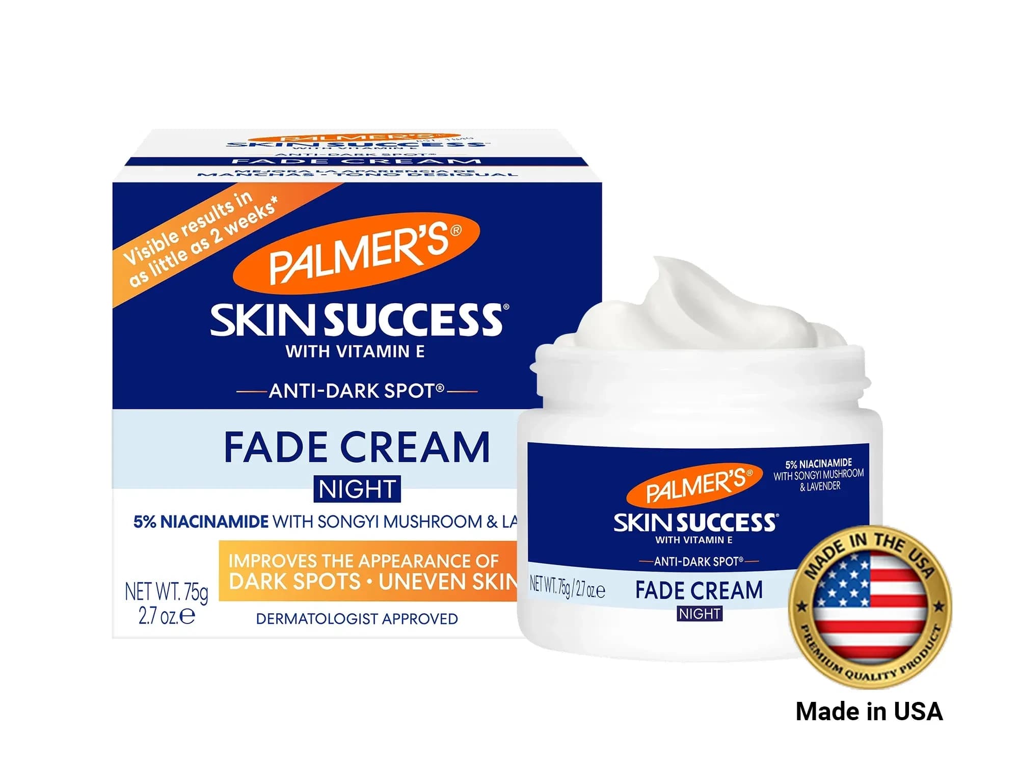 Palmers SS Anti-Dark Spot Fade Night Cream 75g - USA